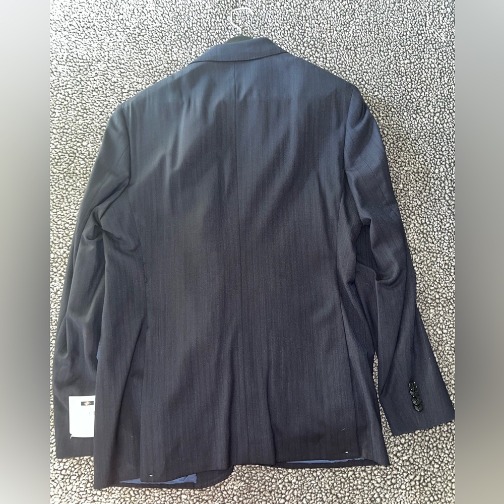 NEW - Joseph Abboud - modern fit BLUE Mens suit (jacket & pants) size 40R/W34 - Picture 3 of 12
